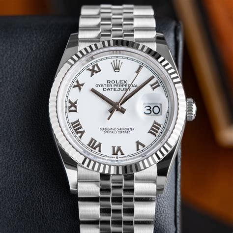 Rolex Datejust 36mm White Dial 2024 